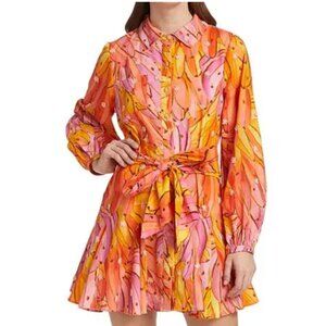 Farm Rio  ombré bananas minidress